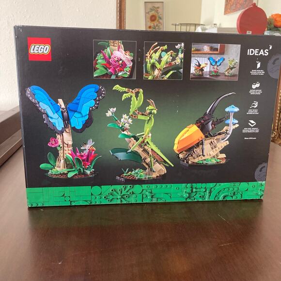 Legos Ideas The Insect Collection 21342 adult building set bugs nature brand new - Picture 2 of 3